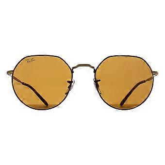 Ray-Ban RB3565 Jack 927533 aurinkolasit mattapintainen havana mattapintaisella Arista-kultaruskealla pohjalla