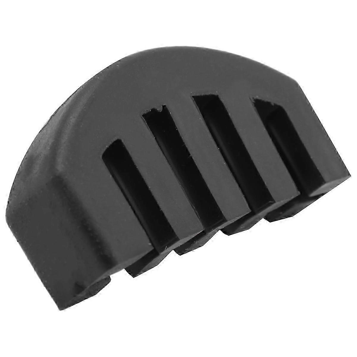 Rubber 4/4 Violin practice mute Black