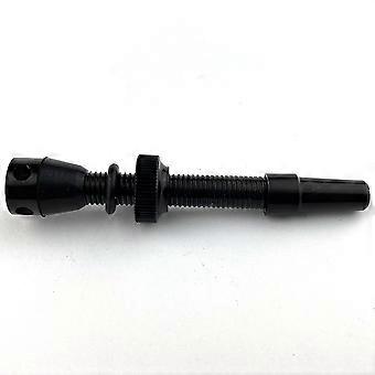 Tappo centrale per valvole tubeless per biciclette, si gonfia con aria senza intasarsi, non richiede adattatori dedicati.