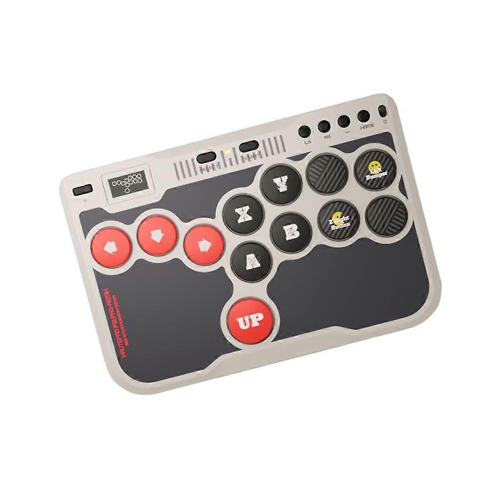Fighting Game Keyboard Mini 12-Key Silent Padding 0.8mm Custom Mapping for Switch PC Steam Deck PS5