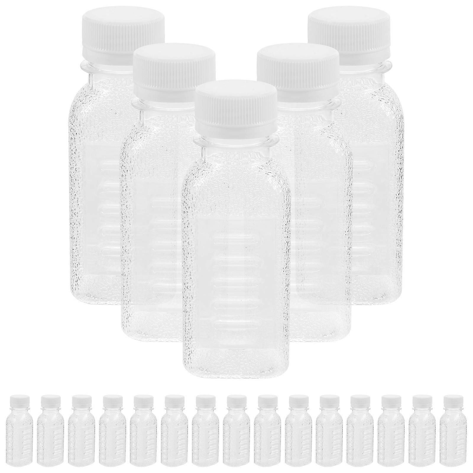 30Pcs Household Empty Bottles Multi-function Juice Bottles Convenient Milk Bottles