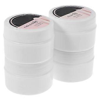 Gels pour extension d'ongles pour manucure et nail art - 4 boîtes - Usage pratique
