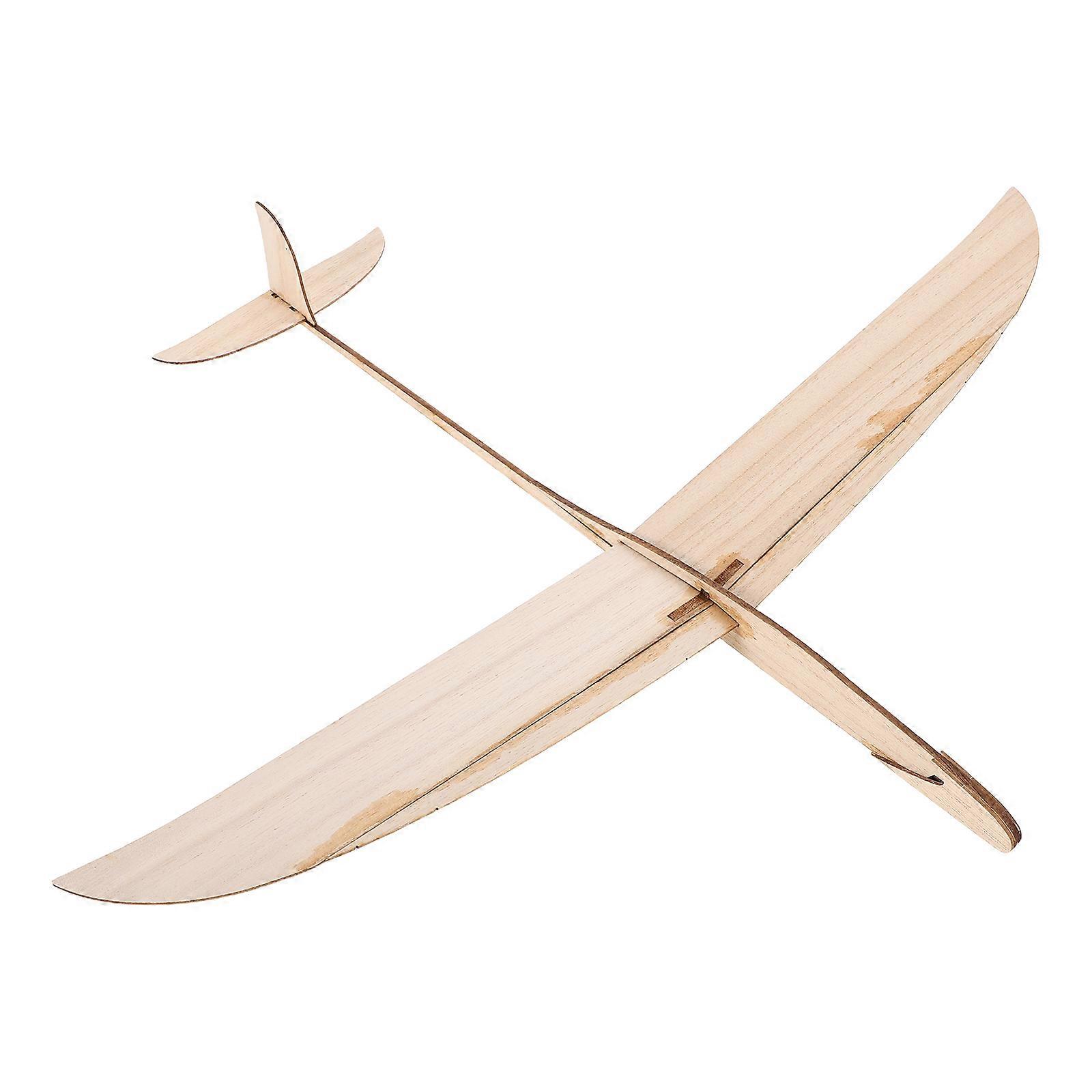 Træhåndstartssvævefly til stabil flyvning Beige holdbar model