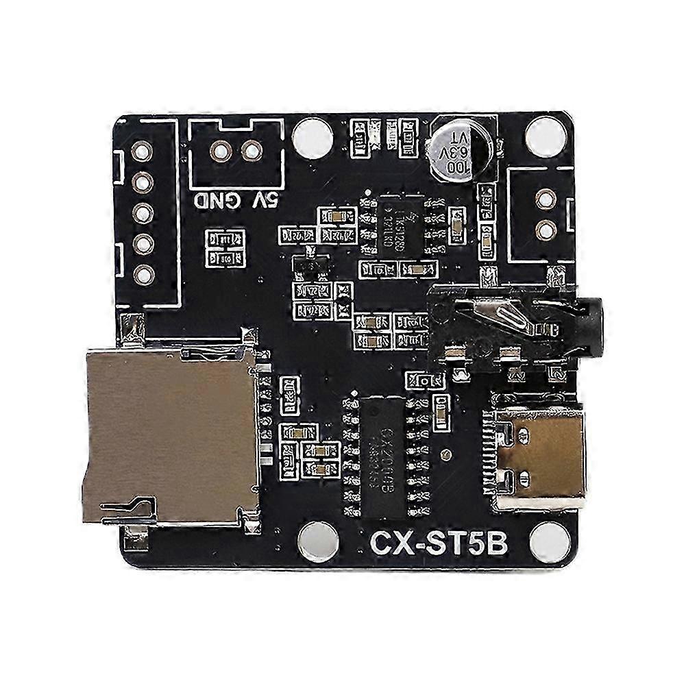 -SF5B Voice Playback Module, Support TF Card U-Disk B