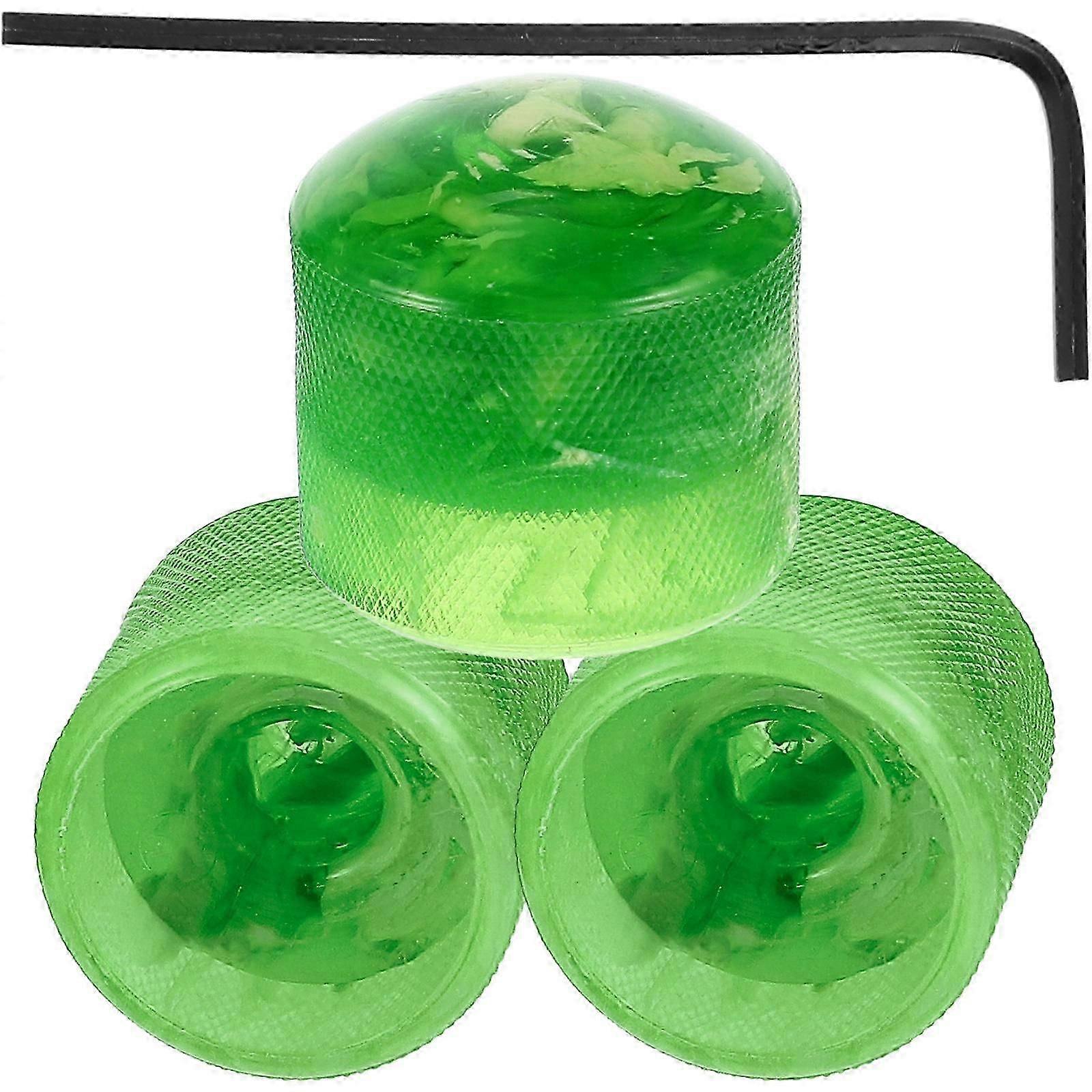 Potentiometer Control Guitar Knobs Electric Guitar Knobs 3Sets Plastic