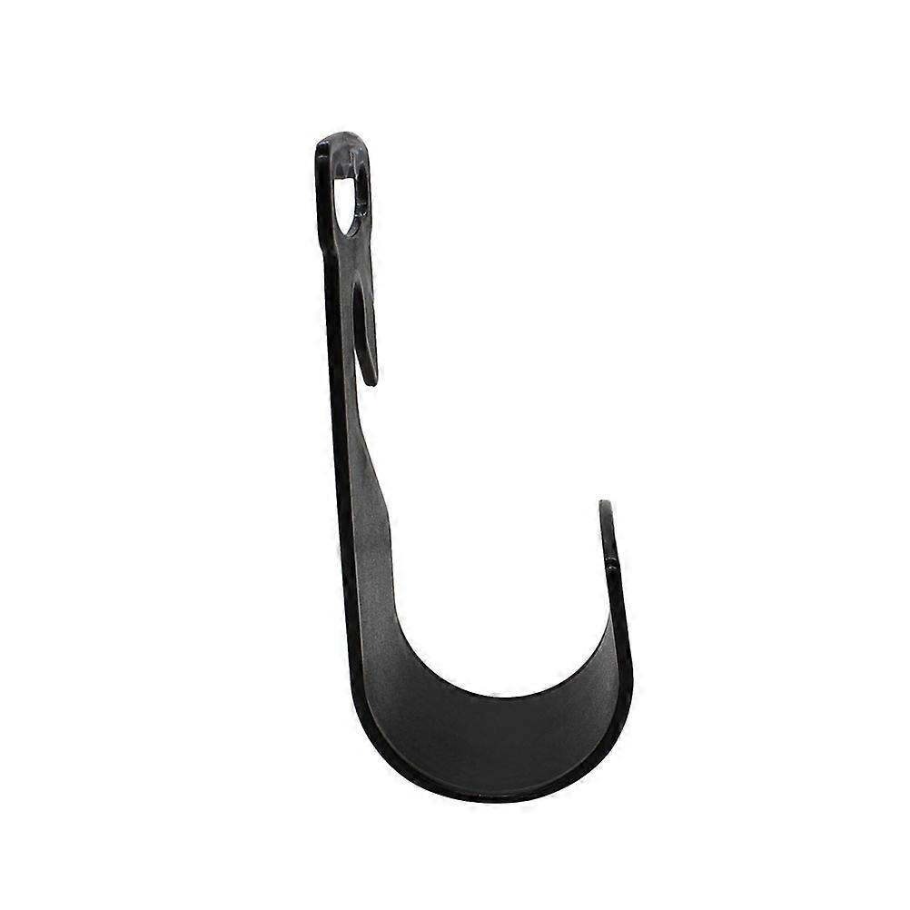 Water Pipe Hook Removable Plastic Hook for Hanging 2Pcs Black