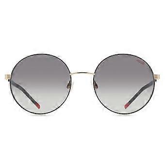 HUGO HG 1237/S RHL/9O Vollrand-Sonnenbrille für Damen, rund, UV3 Original