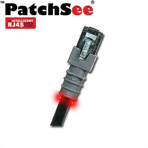 PatchSee Class6Patch 3.1m Cat6 U/UTP PVC Intelligent Patch Lead