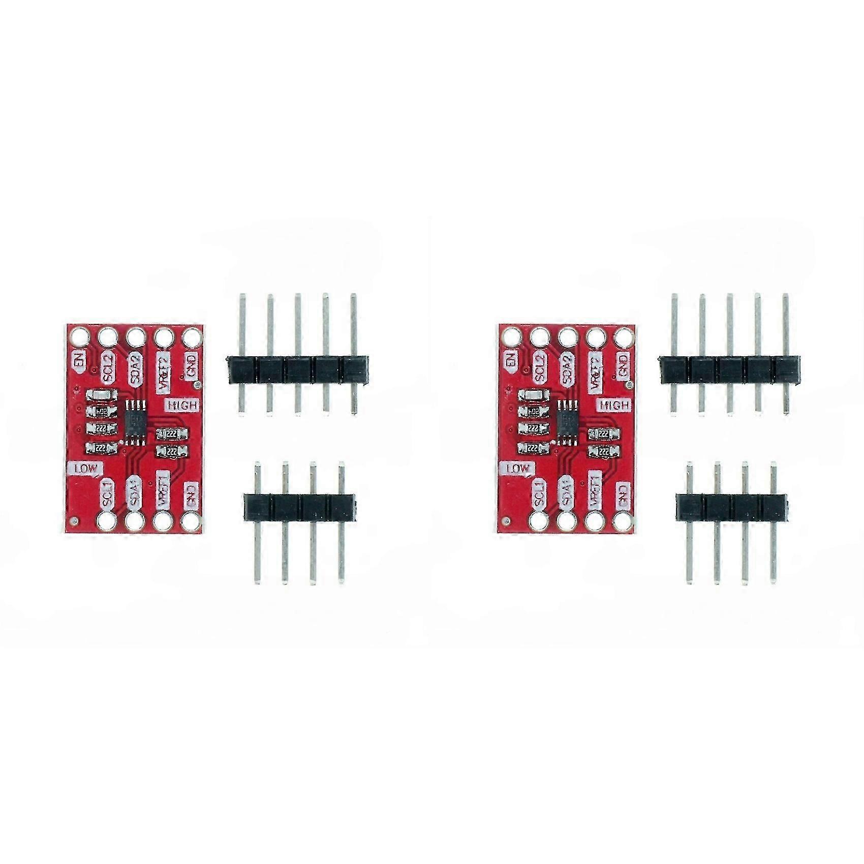 2X PCA9306 I2C Level Translator Breakout Board Module Bidirectional Level Shifter 5V 3.3V