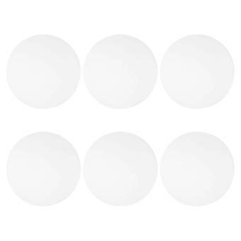 Balles de tennis de table (6 balles blanches)