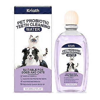 Dogs Cats Teeth Cleaning Mousse Fresh-Breath Tartar Removal Non-Rinse Pet Accessories