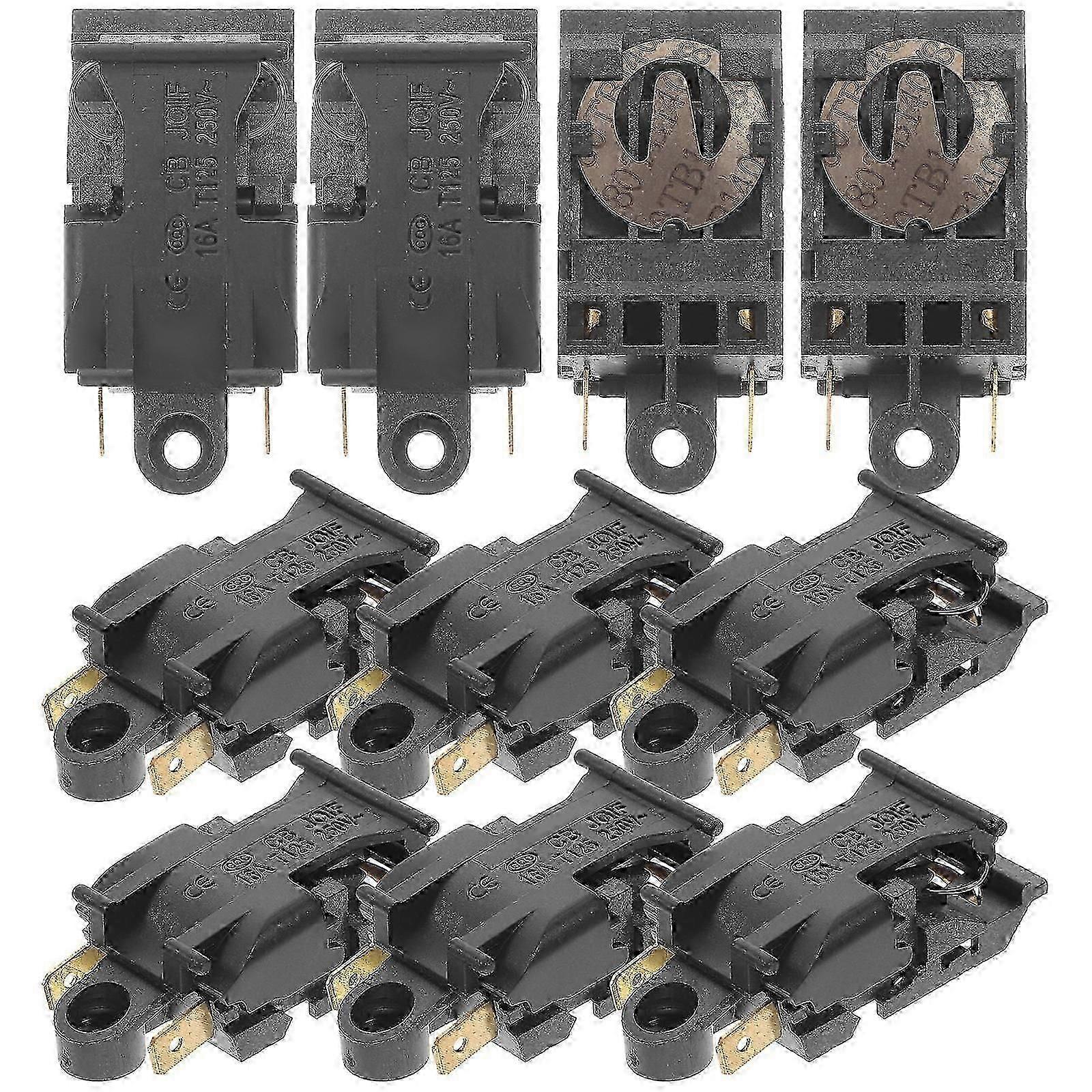Temperature Control Thermostat Switch for Heating Device 12Pcs 16A 250V