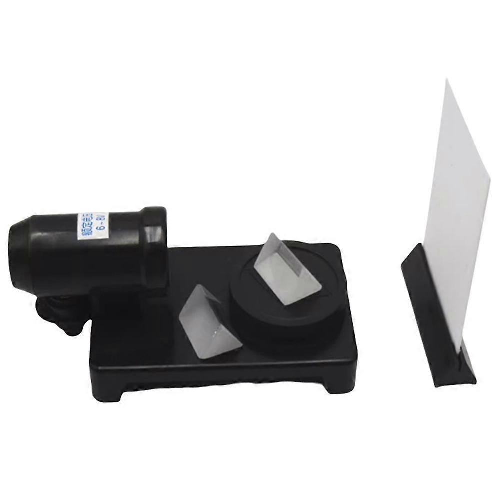Triangular Prism Optical Experiment Kit for White Light Dispersion & Recombination