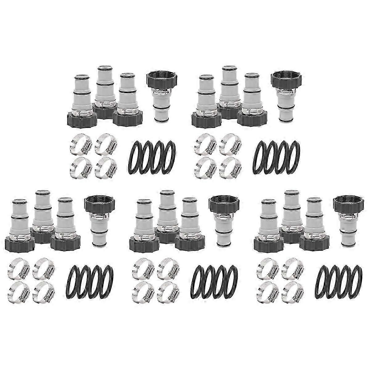 4Pack Pool Hose Adapter,Type A Pool Hose Connector