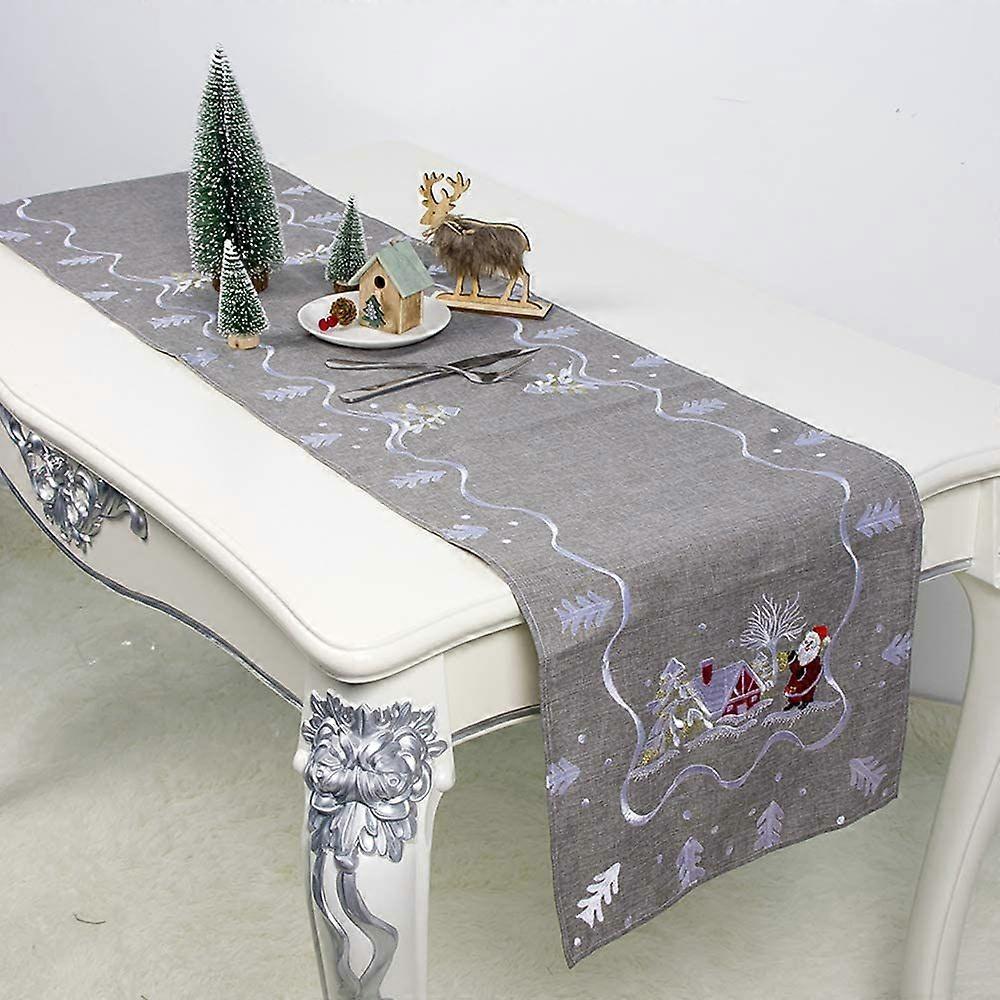 1pcs Christmas Table Runner Decor 35 * 180cm