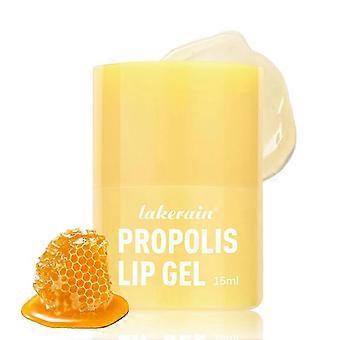Honey Lip Butter, Propolis Lip Balm, Tin ted Lip Balm, Hydrating Overnight Lip Butter, Long-lasting Care of Lip Skin, Smooth Lips