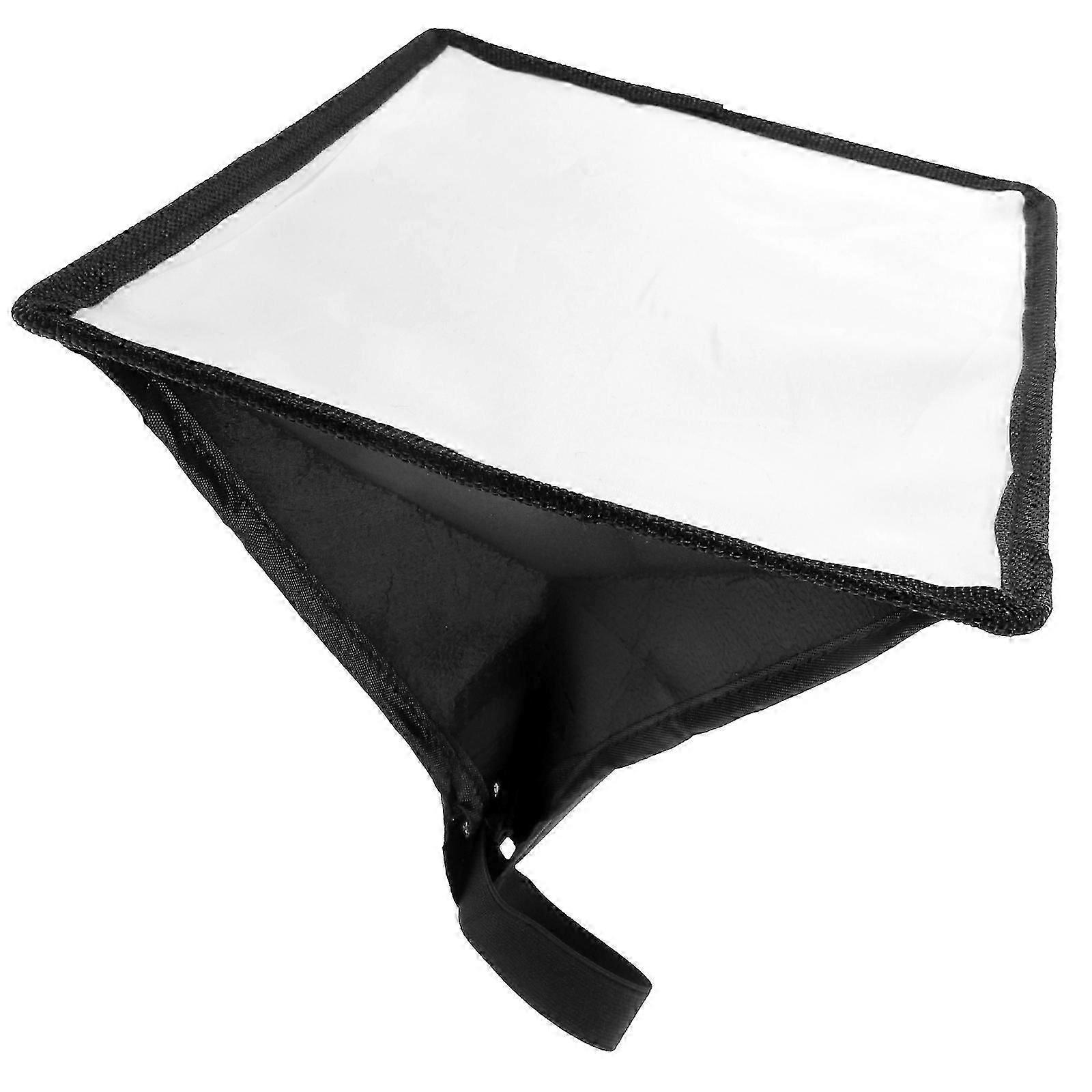Camera Flash Diffuser Softbox for Protection Use Black Portable Model