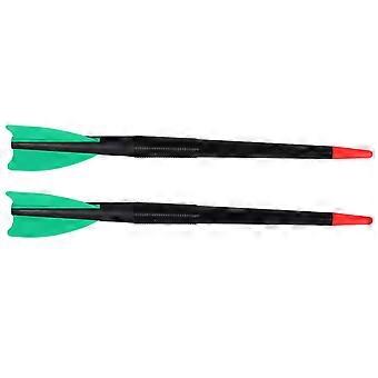 2pcs Equipamento de treinamento de dardo de plástico leve para desenvolvimento de habilidades infantis e aptidão física para prática de arremesso em ambientes internos ou externos