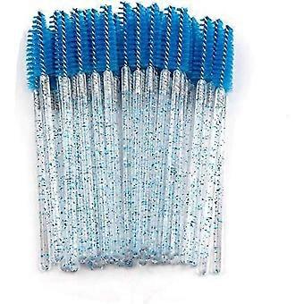 50 PCS Disposable Eyelash Brushes Mascara Wands Eye Lash Eyebrow Applicator