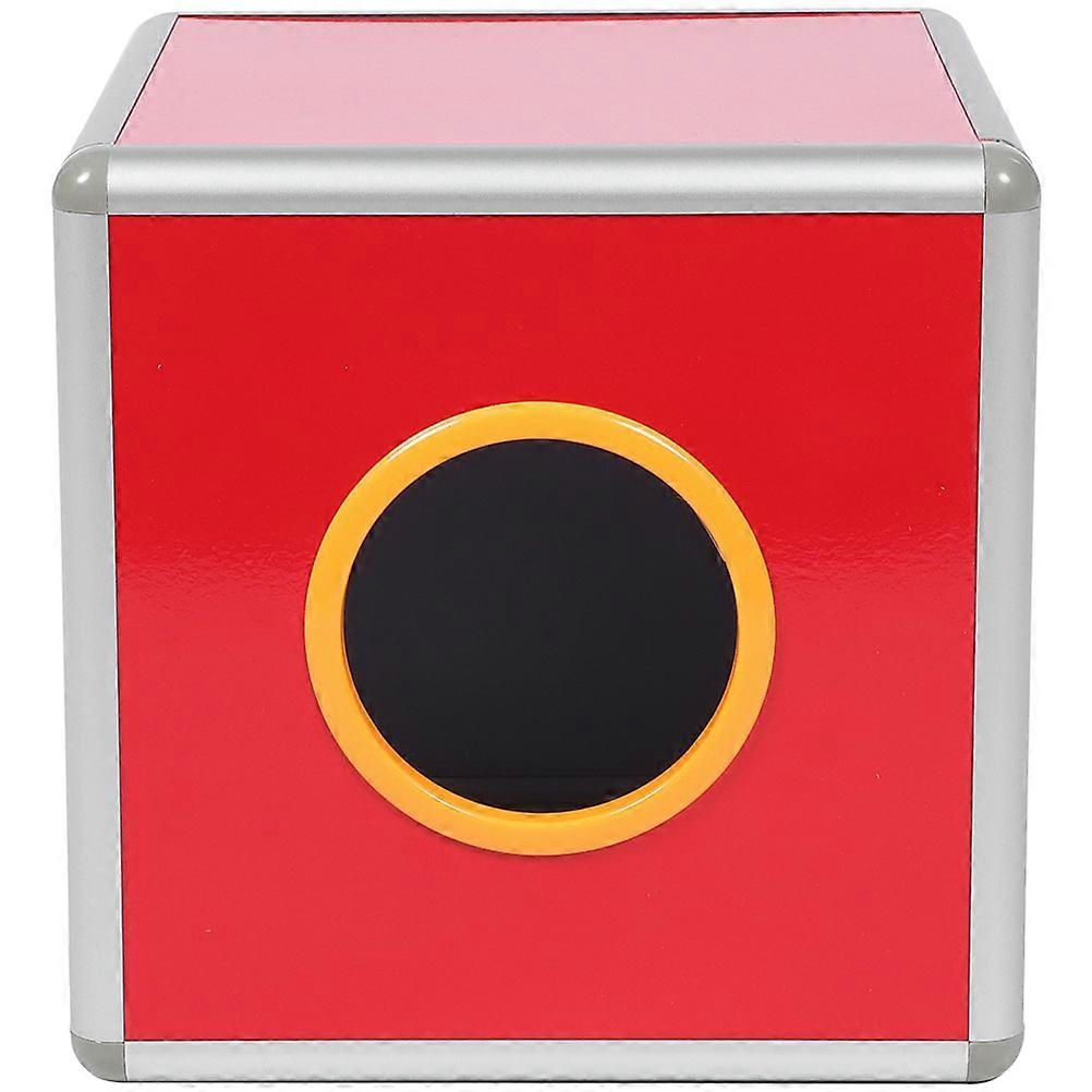 Red Multi-Function Raffle Ticket Box for Meeting