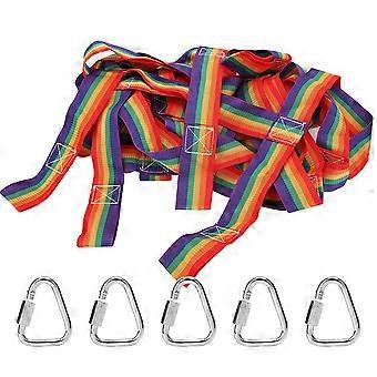 Nylon Children Outdoor Ribbon Climbing Net Physical Training for Daily Sports Entertainment