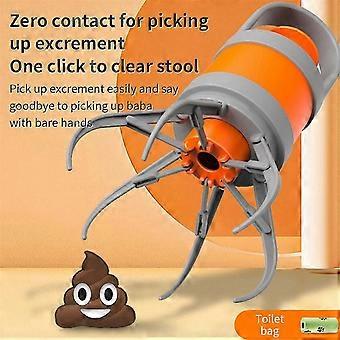Pet cleaning supplies, litter box, dog poop picker
