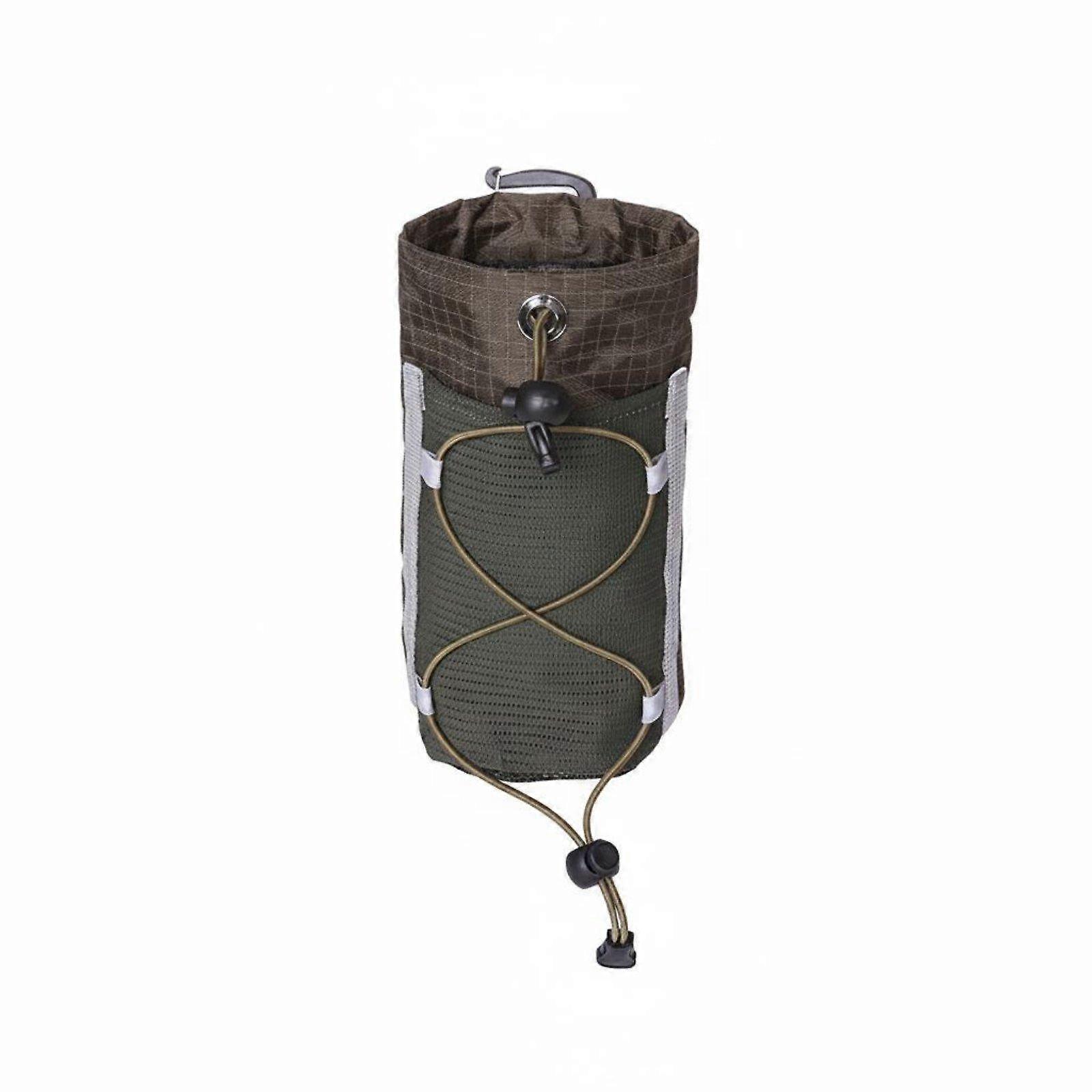 Backpack Strap Water Bottle Holder Easy Access Drawstring Water Bottle Carrier