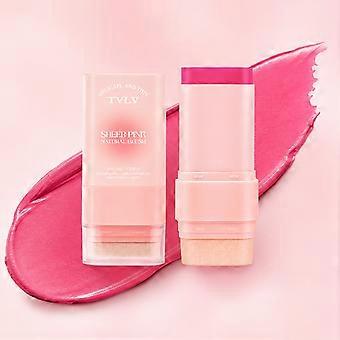 Natürlicher, matter, fester Rouge-Stick, cremige Wangenfarbe zum Verblenden für einen natürlichen Glow, leichtes, tägliches Make-up für alle Hauttöne