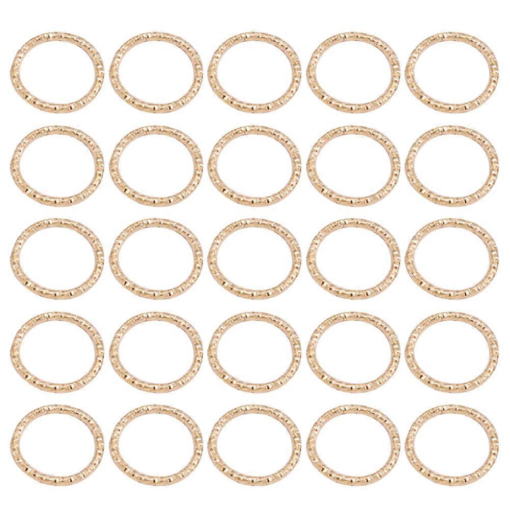 Jewelry Making Ring Delicate Embossing Loop Ring for DIY Craft 300Pcs
