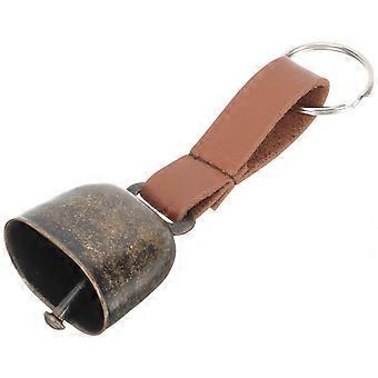 4Pcs Cow Bell Small Bell Pendant for Outdoor Sports Anti-Lost Purpose