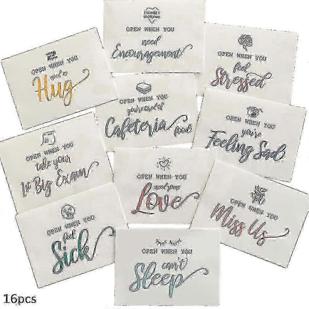 16pc Open When Envelopes Leaving Home