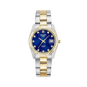 Swiss Alpine Military - 7716.1145 - Wristwatch - Women's - Quartz - Solaris.