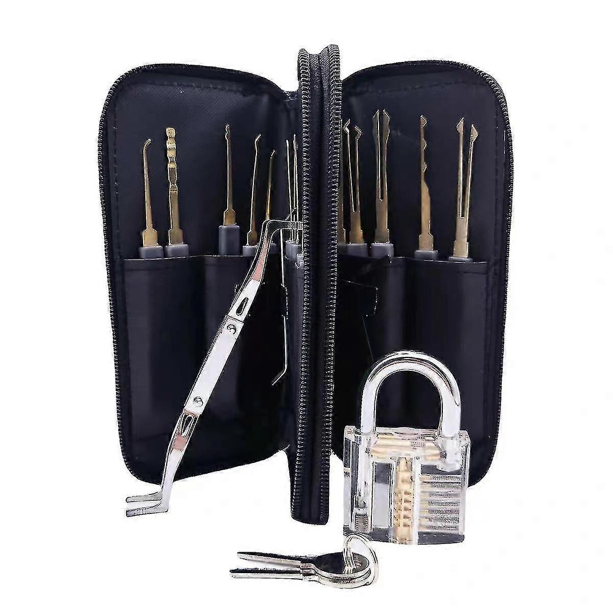 24-Piece Lock Pick Set Compatible with Lock Picking Practice