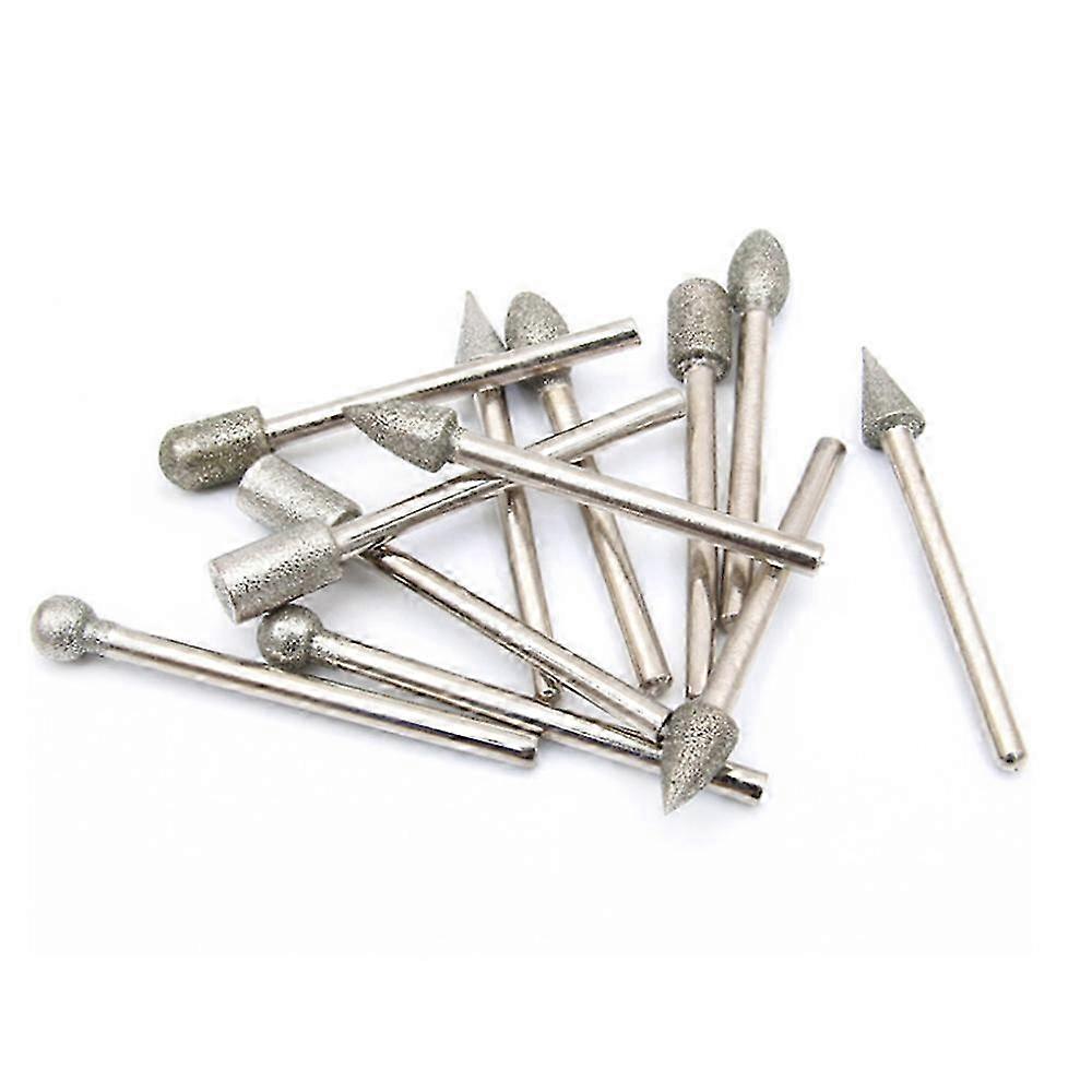 3mm Shank Diamond Burr 20PC