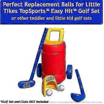 Toddler & Toddler Replacement Golf Balls - compatible with Little Tikes Golf Sets - 6 Pack[HSfF]