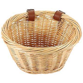 Food Basket Buckets for Electric Car Front Wicker Use Oval Shape