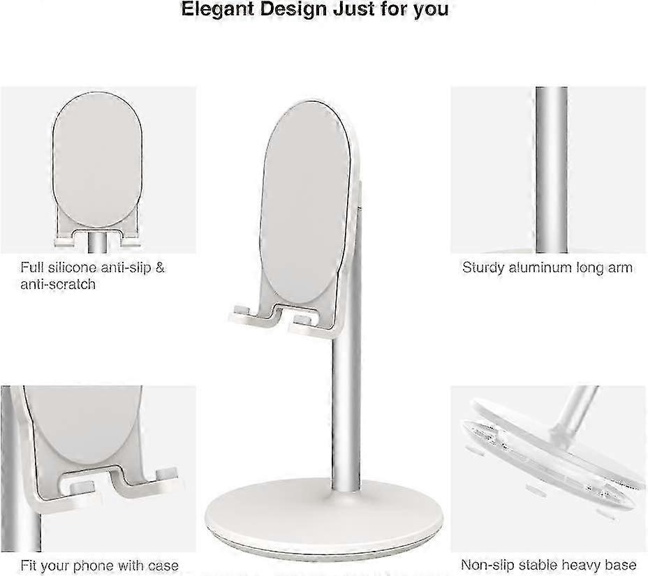 Ergonomic Height Tilt Phone Tablet Stand