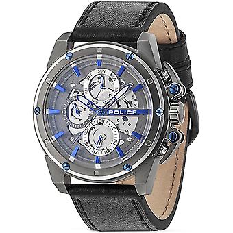 Police watches splinter Quartz Analog Man Watch with Cowhide Bracelet R1451277002