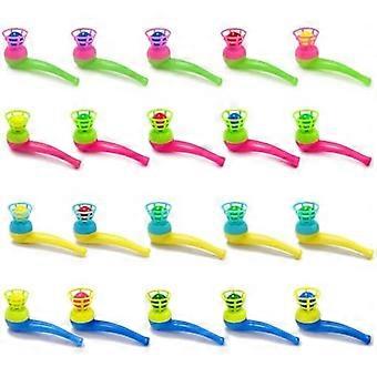 KNWFEO 20-Piece Bubble Wands Party Favors - Non-Toxic Floating Bubbles Toy for Kids Birthday, Indoor & Outdoor Fun Ages 3+ fyt