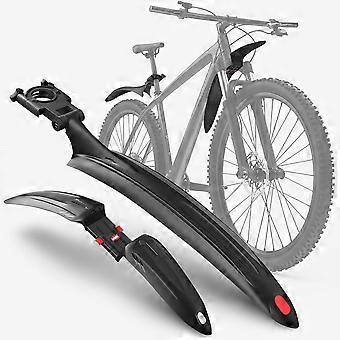 Fietsspatbordenset, 24-29 inch, universele fietsbeschermplaat voor MTB en ATB
