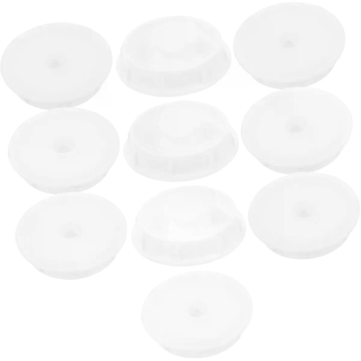 10 Piece Mini Lint Roller Plastic Covers for Clothes and Bedding