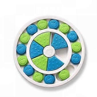 Dog Training & Snack Dispensing Toy, S-Shaped Square Educational Puzzle for Pet Mental Stimulation