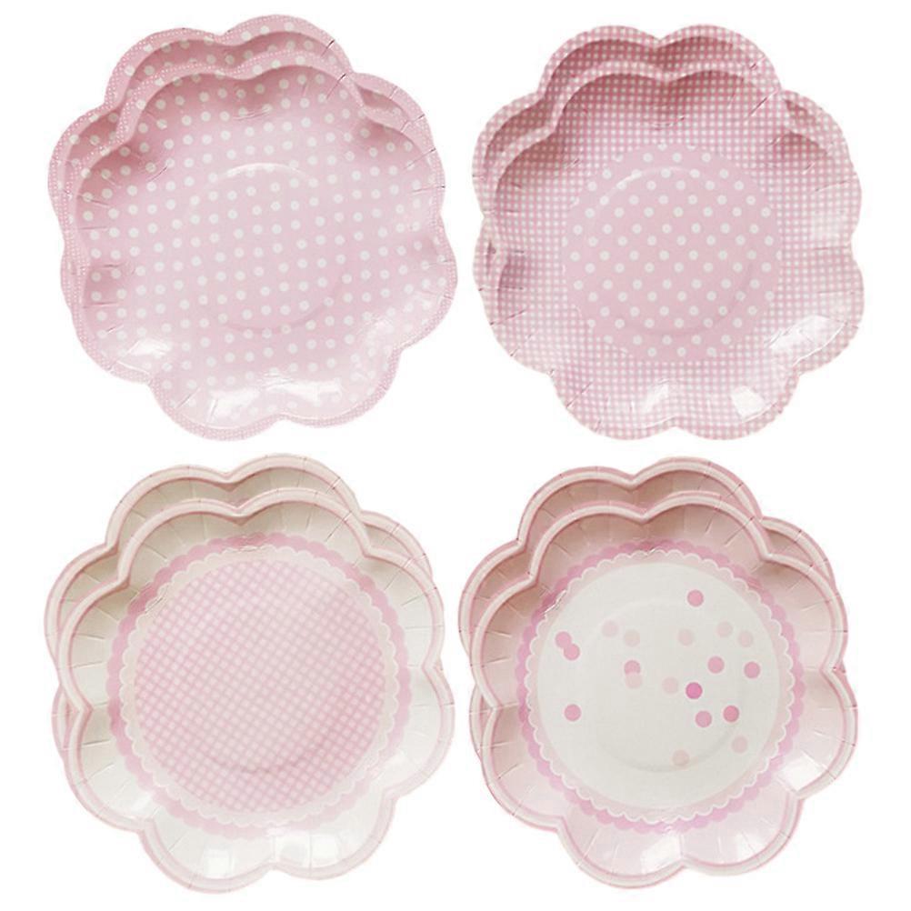 Flower Shaped compatible with 8Pcs Party