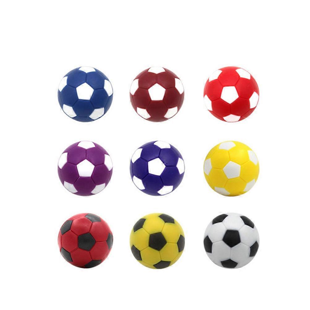 Table Football Ball Plastic Replacement for 9Pcs Assorted