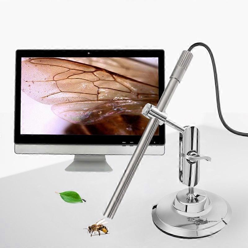 Teslong MS100 200X Magnification Adjustable USB Microscope