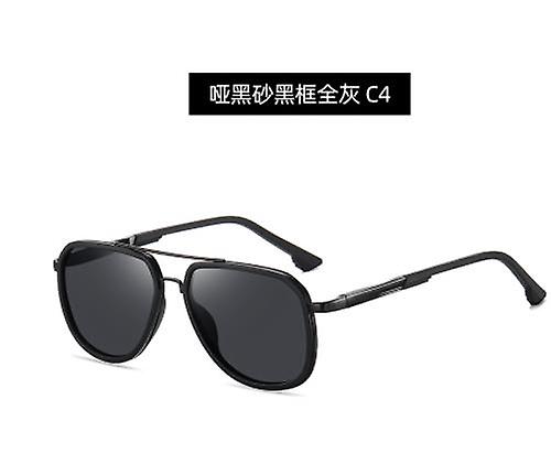 الرجال والنساء الموضة تريند النظارات الشمسية سبائك معدنية تاك المستقطبة نظارات شمسية الضفدع مرآة نظارات