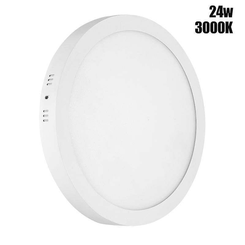 LED Panel Light Ceiling Down Lamp 6/12/18/24W Round Surface Mount Lights