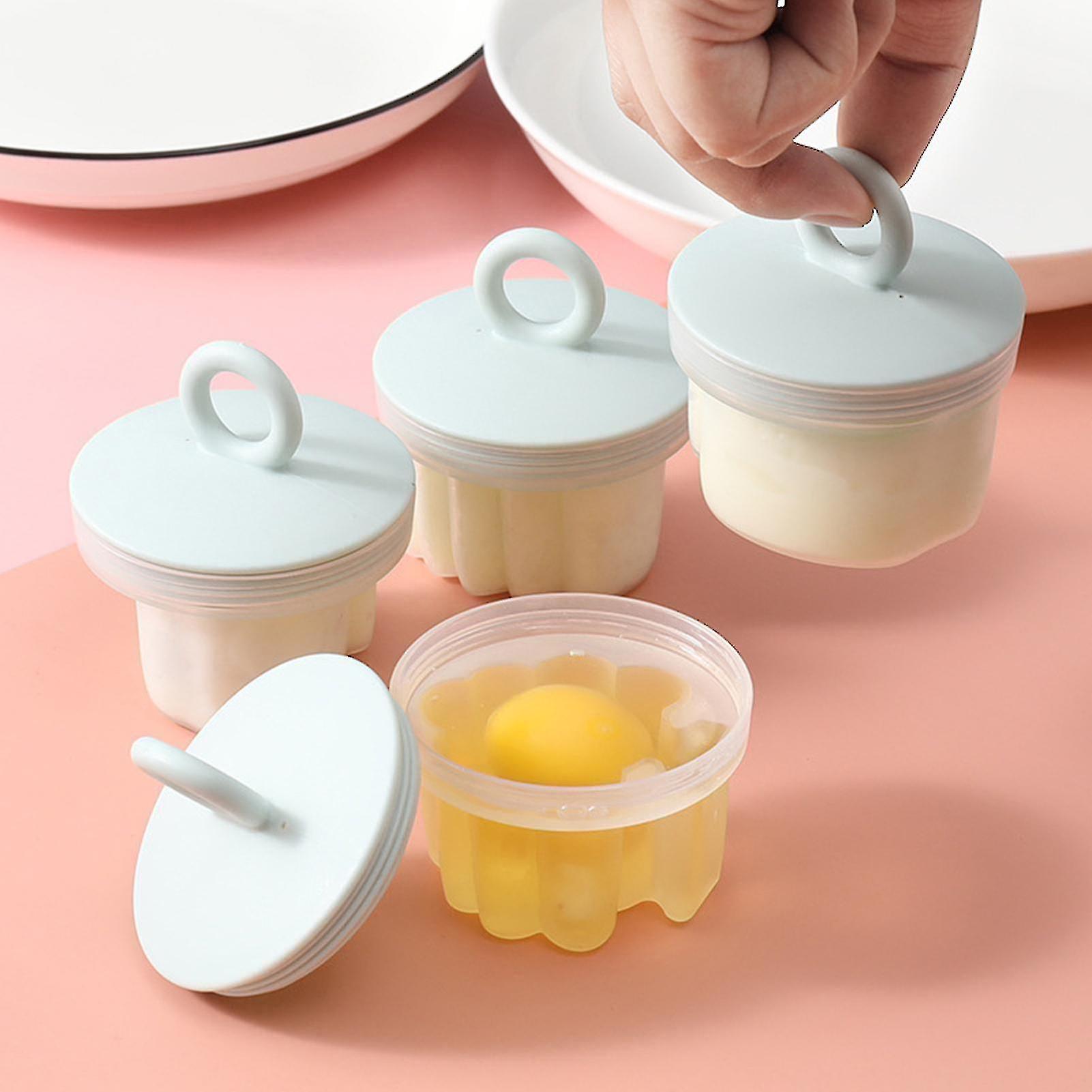 4 Pieces Steamed Egg Model Diy Easy Se Pp Fruit Shape Home Kitchen Egg Mold