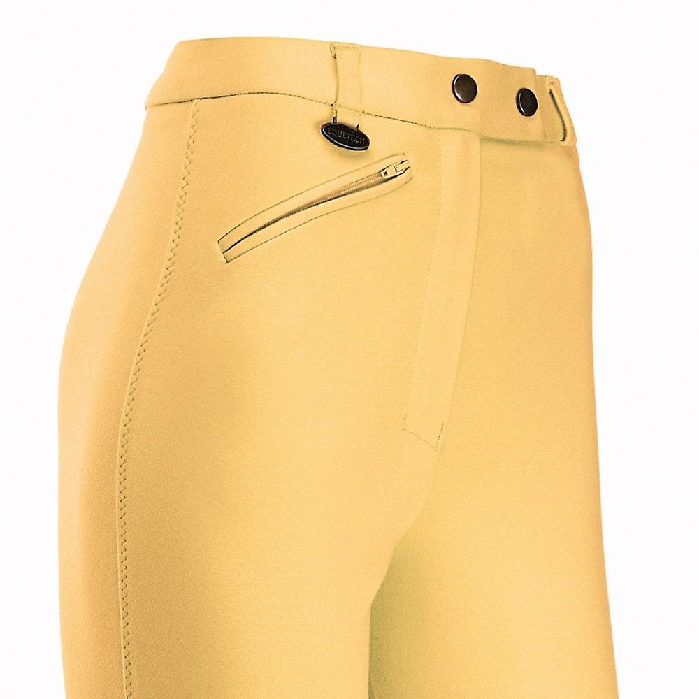 Kids Equetech Junior Prima Jodhpurs - Canary