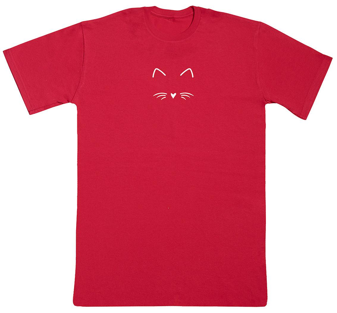 Cat Face - Kids Oversized Comfy T-shirt